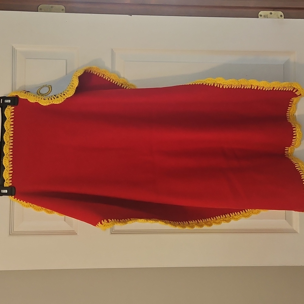 Handmade firefighter fleece blanket - Picture 3 of 3